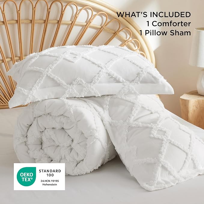 Bedsure Boho Comforter Set Twin - Image 5