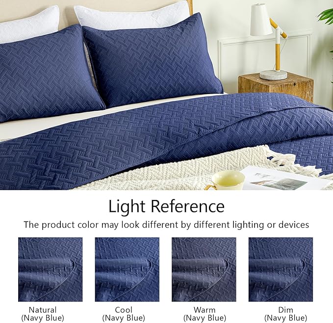 FLYMME King Size Quilt Set - Image 5