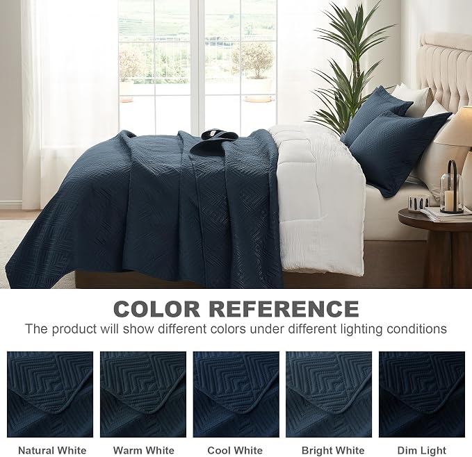 Hansleep Navy Quilt King Size - Image 6