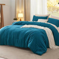 Bedsure Twin/Twin XL Comforter Set, Teal Soft Prewashed Bedding by Unknown