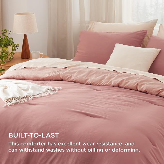 Bedsure King Comforter Set, 3 Pieces GentleSoft™ Bed Set, 1 Lightweight - Image 3