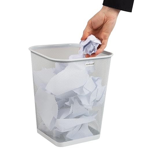 Mind Reader Mesh Trash Can, 5 Gallon - Image 6