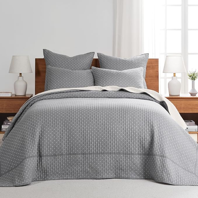 Levtex Home Cross Stitch Reversible Full Bedspread Set by LevtexHome