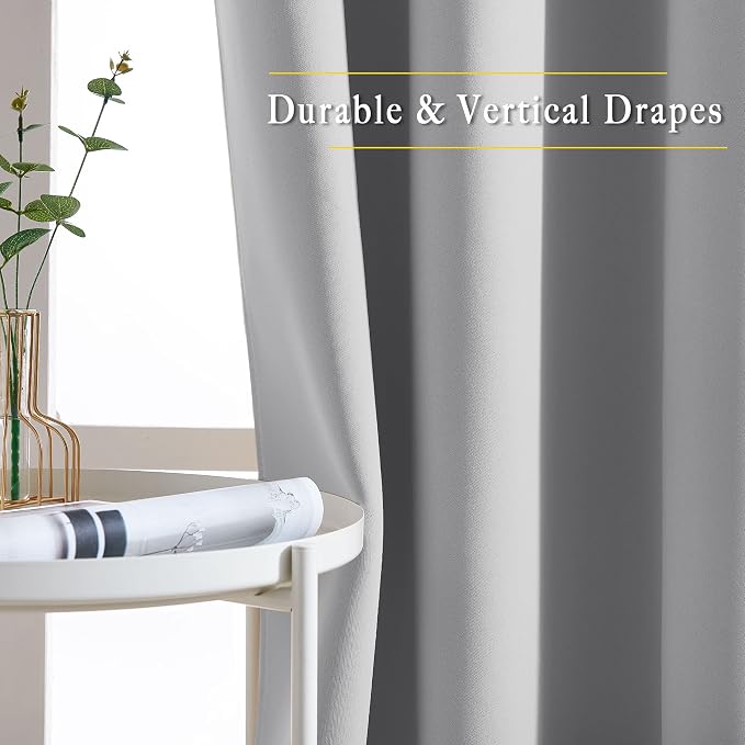NICETOWN Blackout 72 inch Curtains - Image 3