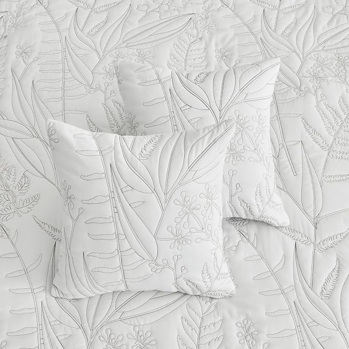 HZ & HY Oversized King Bedspreads 128x120, 5-Piece Quilt Set, Lightweight - Image 8