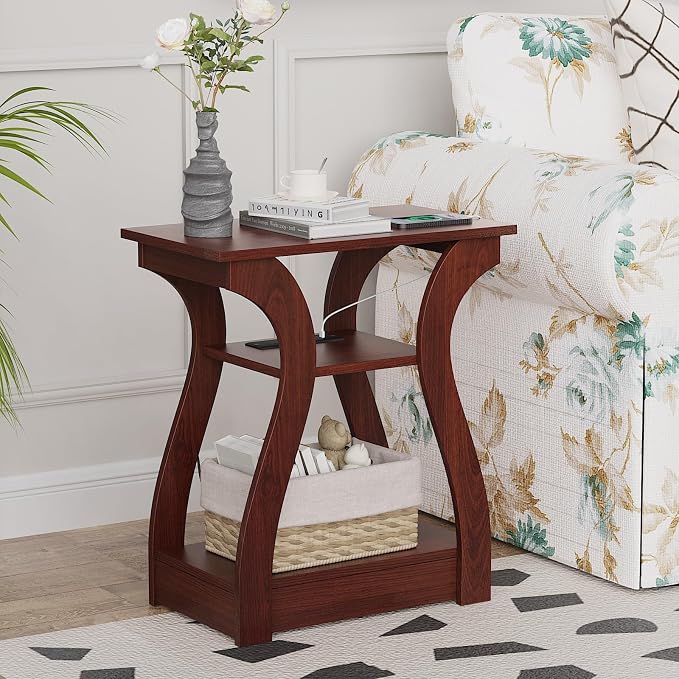 FROMJBEST End Tables Living Room Set of 2 - Image 5