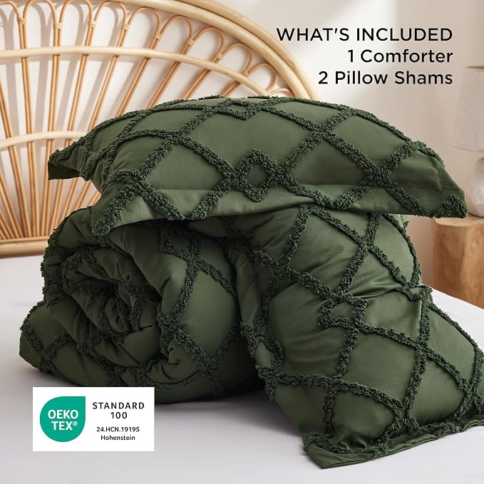 Bedsure Boho Comforter Set King - Image 5