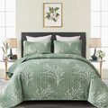 DJY Sage Green Quilt Set Twin Size by HOME