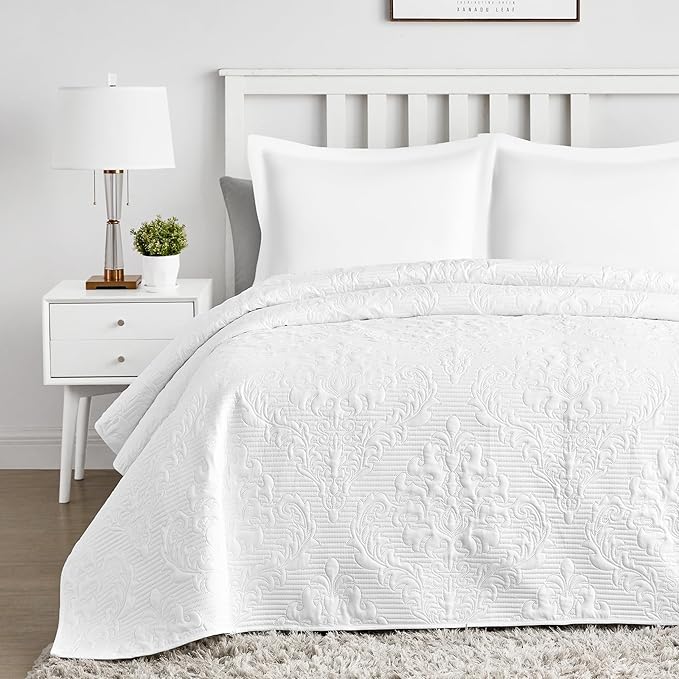 Hansleep White Quilt Queen Size - Image 2