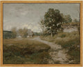InSimSea Framed Canvas Wall Art Decor, French Countryside Painting, Farmhouse by InSimSeaArt