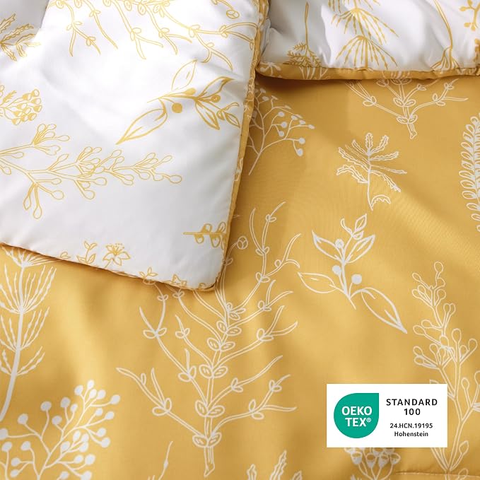 Bedsure Gold Queen Comforter Set - Image 5
