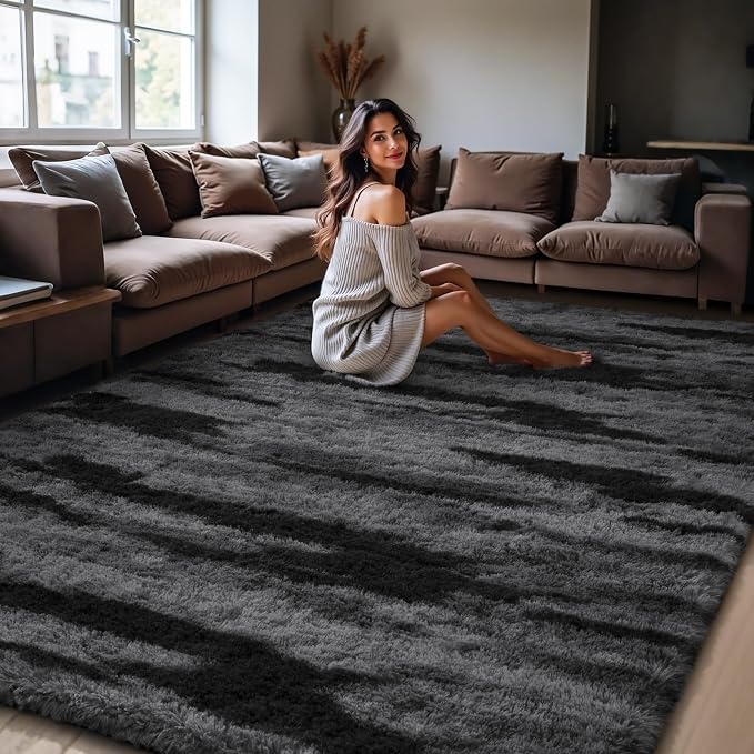 HOMORE 8x10 Area Rug for Living Room, Super Soft and Comfy Carpet for Kids Room - Image 4