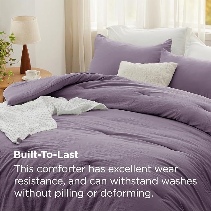 Bedsure Oversized King Comforter Set, 3 Pieces GentleSoft™ Bed Set, 1 - Image 3