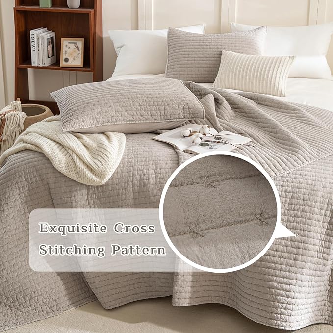 CozyTide Oversized King Bedspread 120x120 - Image 3