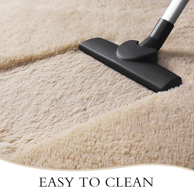 Chicrug Soft Runner Rugs for Bedroom Living Room Plush Fluffy Rug 2x7 | Shag - Image 7
