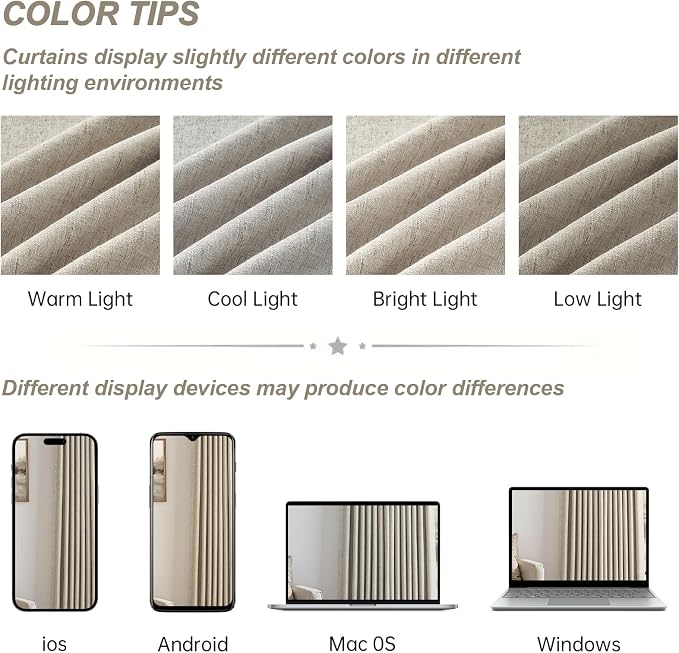 Topfinel 95 Inches Long Pinch Pleated 100% Blackout Curtains, Thermal Insulated - Image 9