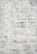 2x3 Washable Entryway Rug: Modern Abstract Indoor Soft Carpet Gray | by FXRHLP