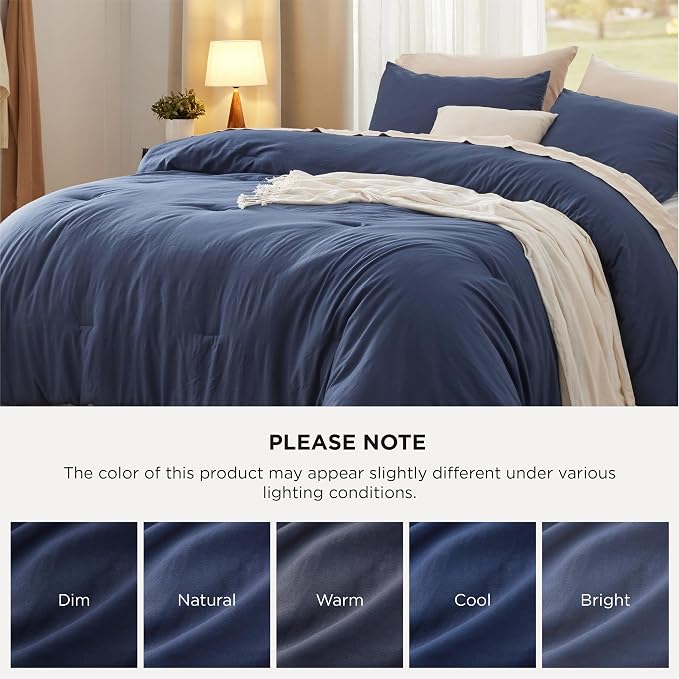 Bedsure Super King Plus Comforter Set, 3 Pieces GentleSoft™ Bed Set, 1 - Image 7