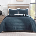 Exclusivo Mezcla Reversible California King Quilt Set, Soft Microfiber by ExclusivoMezcla
