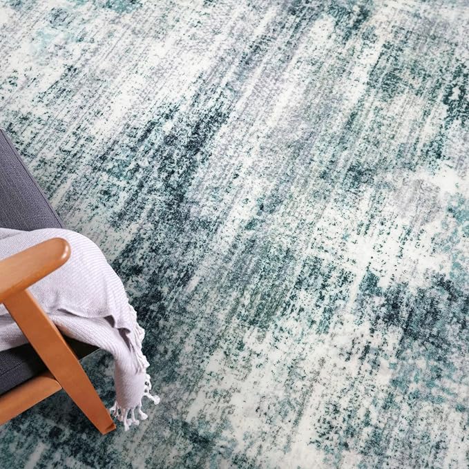 Small Abstract Area Rug 2x3 Ft Entryway Rugs Washable Door Mat Indoor Entrance - Image 8