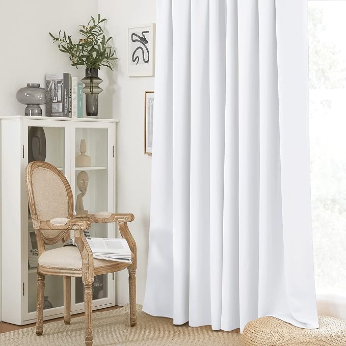 RYB HOME Curtains for Bedroom Living Room Nursery Office 63 inches Long | - Image 4