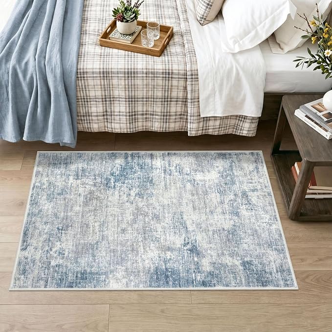 Abstract Area Rug 3x4 Ft Washable Rugs - Image 8
