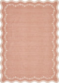 GarveeHome 6x9 Scalloped Area Rug Soft Washable Rug by GarveeHome