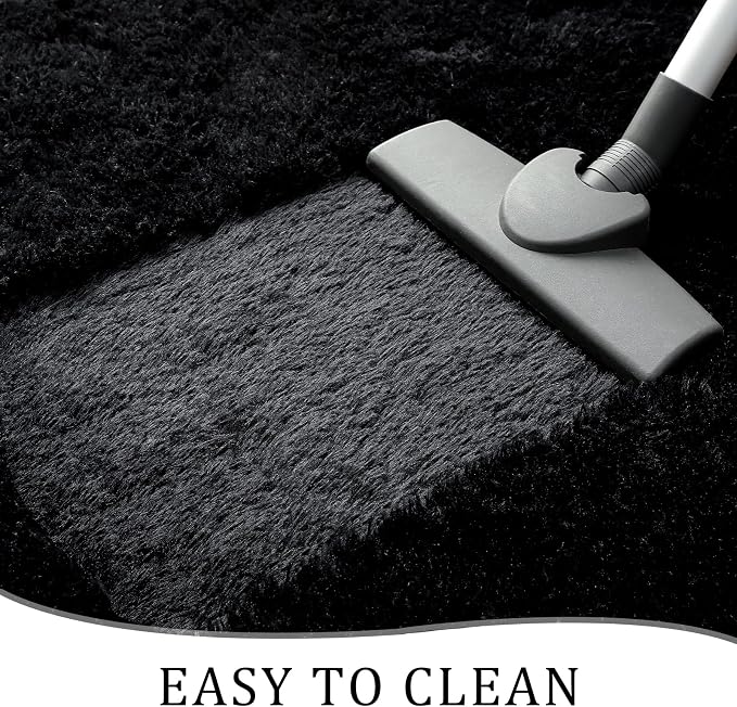 Chicrug Soft Runner Rug for Bedroom Living Room Plush Fluffy Rug 2x8 | Shag - Image 7