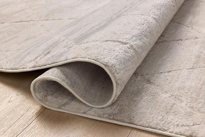 Loloi Amber Lewis Monty Ivory/Natural 6'-7" x 9'-3" Area Rug | MOT-02 Approx. - Image 5