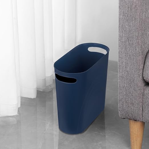 rejomiik Small Bathroom Trash Can, 3.5 Gallon Slim Garbage Can, Office and - Image 4