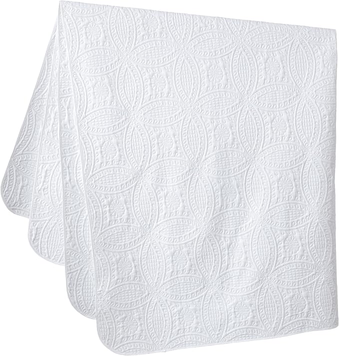 Chezmoi Collection Austin 3-piece Oversized Bedspread Coverlet Set - Image 8