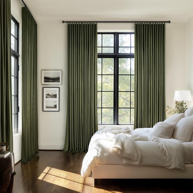 Velvet Blackout Curtains 84 Inch Length - Image 8