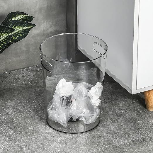 Anyoifax Small Trash Can Plastic Wastebasket 1.5 Gallon Garbage Bin, Waste by Anyoifax