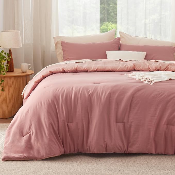 Bedsure King Comforter Set, 3 Pieces GentleSoft™ Bed Set, 1 Lightweight - Image 2