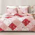 Whale Flotilla California King Size Quilt Set, Extra Soft Floral Bedspreads | by WHALEFLOTILLA
