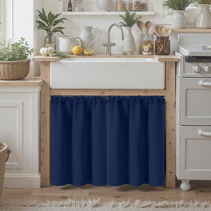 BGment Blackout Kitchen Curtains - Image 2
