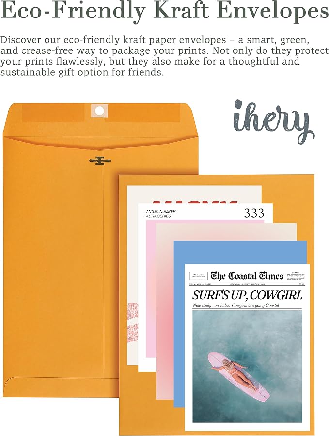 iHery 12x16in Every Hour Is Happy Hour Unframed Newspaper Wall Art | Unframed - Image 3