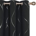 Deconovo Curtains for Living Room, Pattern Blackout Curtains 72 Inches Long | by Unknown