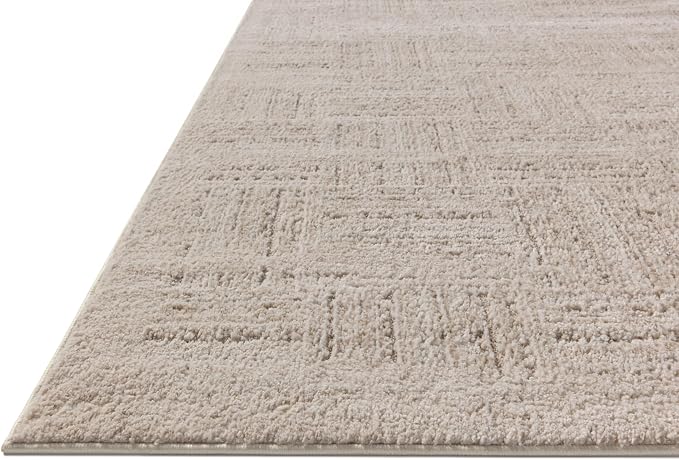 Loloi Amber Lewis Monty Collection MOT-01 Ivory/Taupe 2'-7" x 8'-0", .50" Pile - Image 5