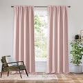 RYB HOME Bedroom Blackout Curtains 84 inches Long, 100% Blackout | Thermal by RYBHOME