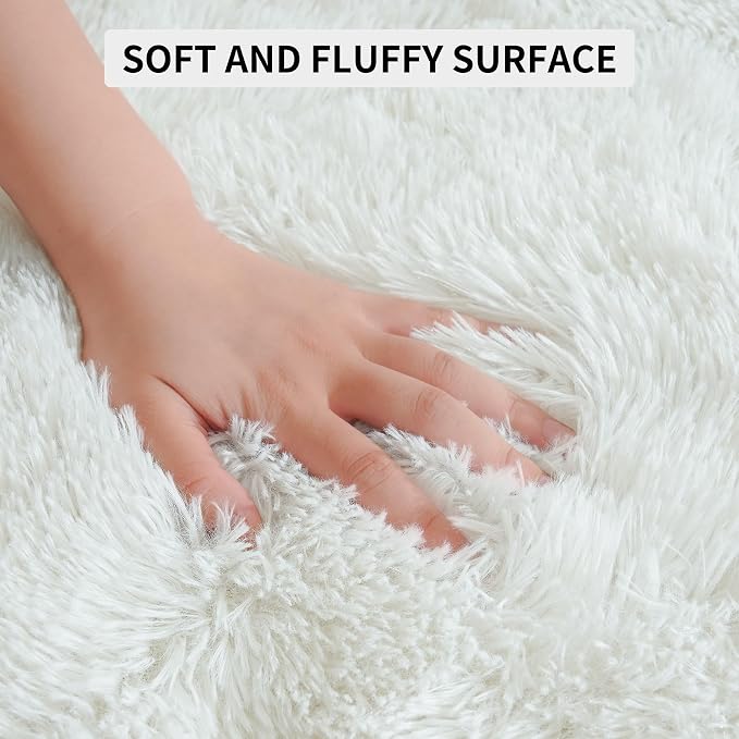 Area Rugs 9x12 for Living Room, Super Soft Fluffy Rugs for Bedroom, Modern - Image 6