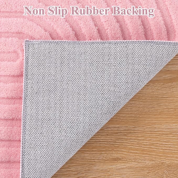 Pauwer 6x9 Area Rugs for Living Room, Modern Non Slip Washable Rug, Soft Fluffy - Image 4