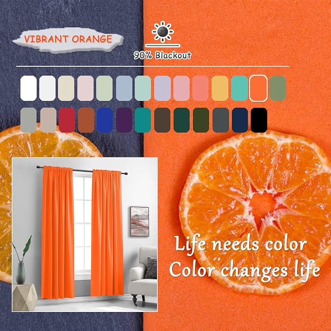 Light Filter Shading Effect Curtains Set - Image 5