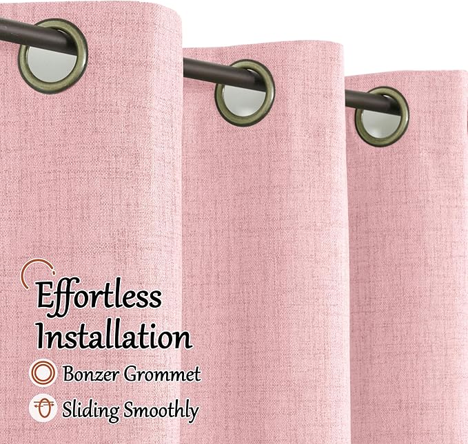 Nursery Blackout Curtains for Girls Bedroom - Image 5
