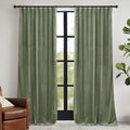 RYB HOME Velvet Curtains 108 inches Long, Extra Long High Ceiling Curtains | by RYBHOME