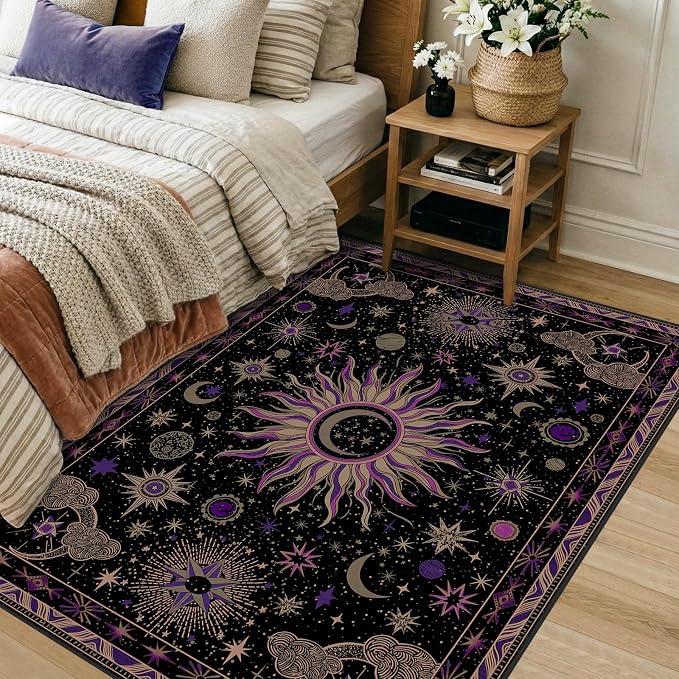 Vacuum-Friendly, 3x5 Washable Area Rug - Image 3