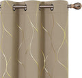 Deconovo Curtains for Living Room, Pattern Blackout Curtains 72 Inches Long | by Unknown