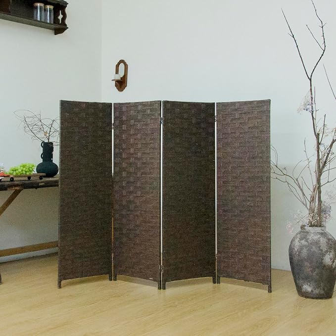 4 Panel Short Room Divider Screen - Image 3