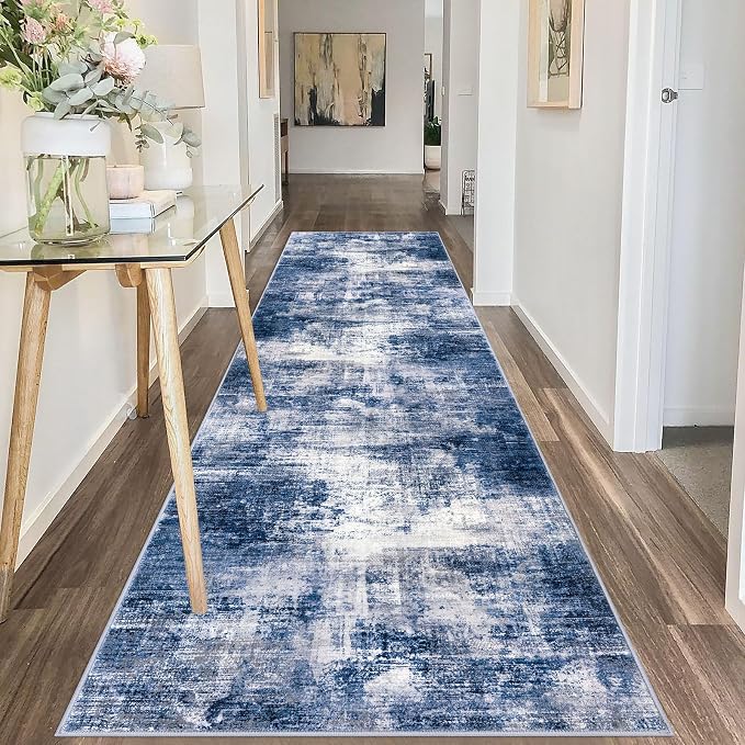 Abstract Runner Rug 3x10 Ft Washable Runners - Image 9
