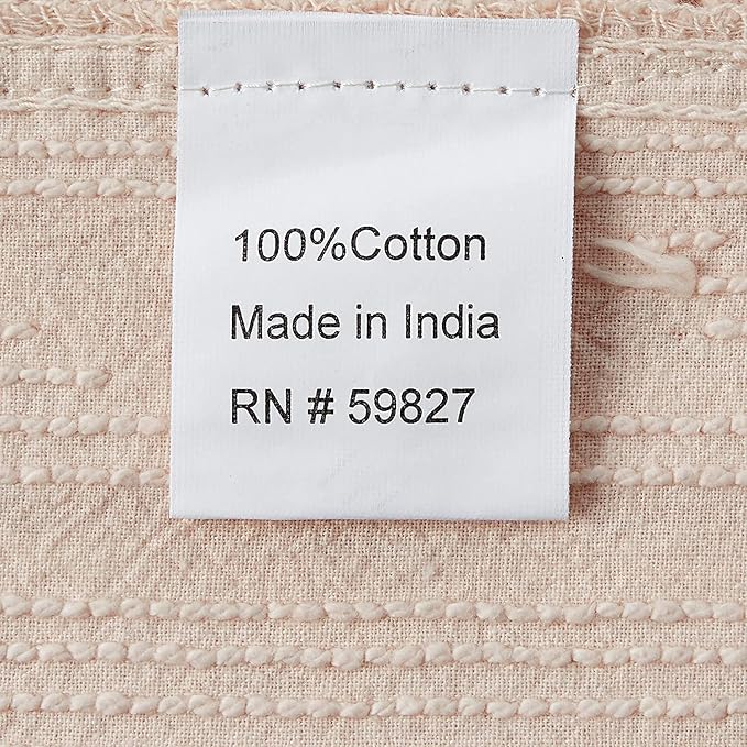Beatrice Home Fashions Medallion Full Cotton Chenille Bedspread, Blush | - Image 4